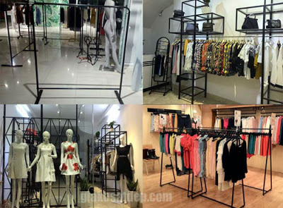 Thiết kế giá kệ shop treo quần áo bắt mắt chuyên nghiệp | Phienbanmoi.com - Chia sẻ kiến thức - Download phần mềm