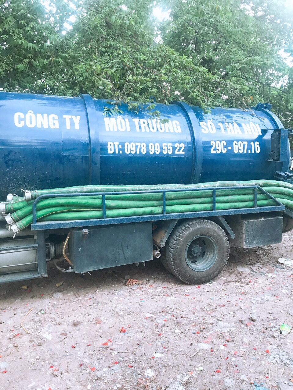 Hút bể phốt tại Nguyễn Chí Thanh chỉ với 99.000 vnđ - cam kết sạch 100%