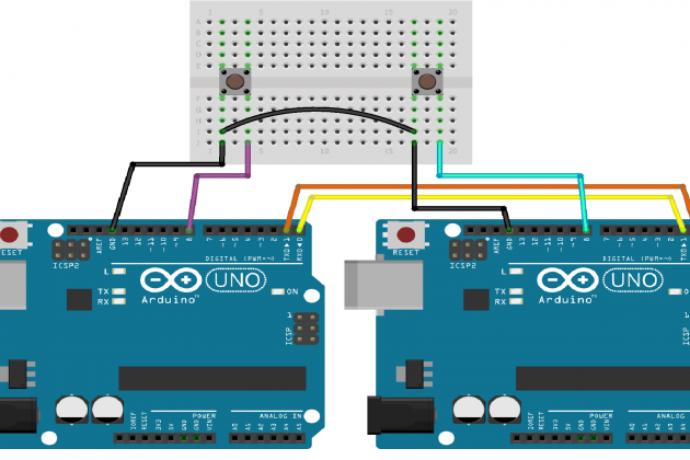 Giao tiếp UART giữa 2 Arduino