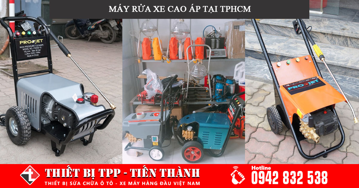 Mua máy rửa xe cao áp chính hãng giá rẻ tại tpHCM - Công Ty Tiến Thành