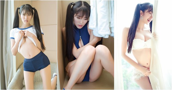 TGOD 2016-07-30: Người mẫu Nai Tang (奶糖Uki) (54 ảnh) - Vitamin Girl 100%