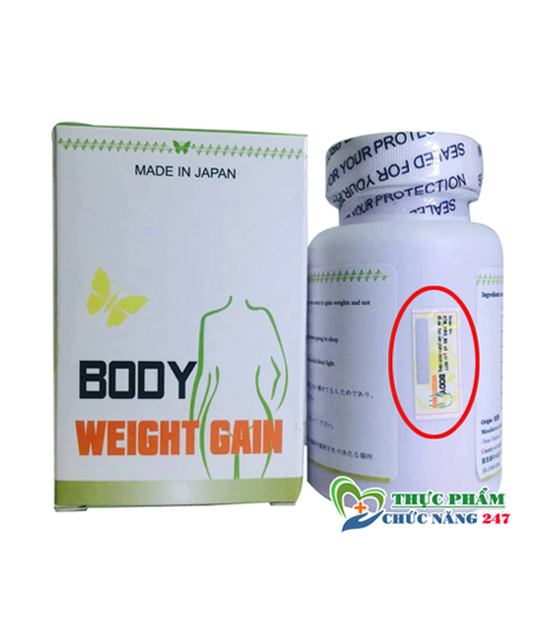 1️⃣ Thuốc tăng cân của Nhật Bản Yakuho BODY WEIGHT GAIN giá bao nhiêu tiền !