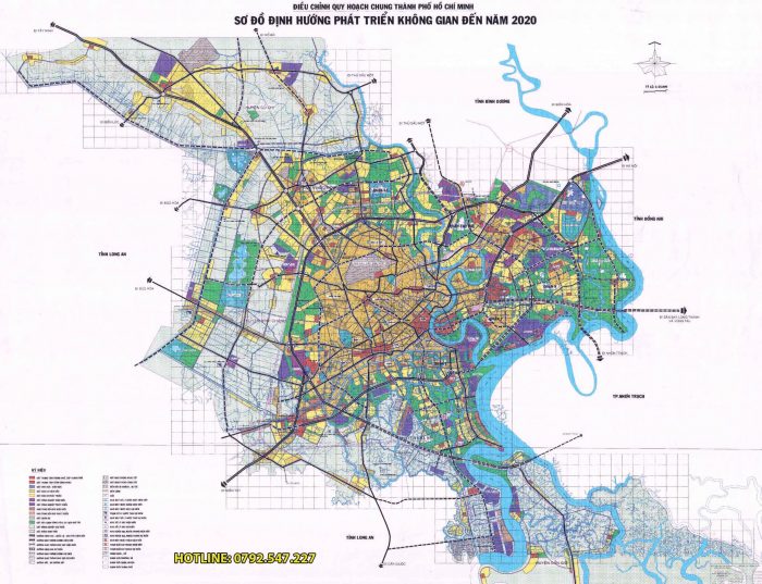 Bản đồ hành chính TP HCM 2021 - Thông tin quy hoạch mới nhất