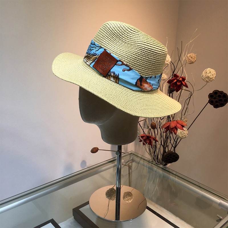 Loewe X Paula's Ibiza Dorfman Hat In Beige