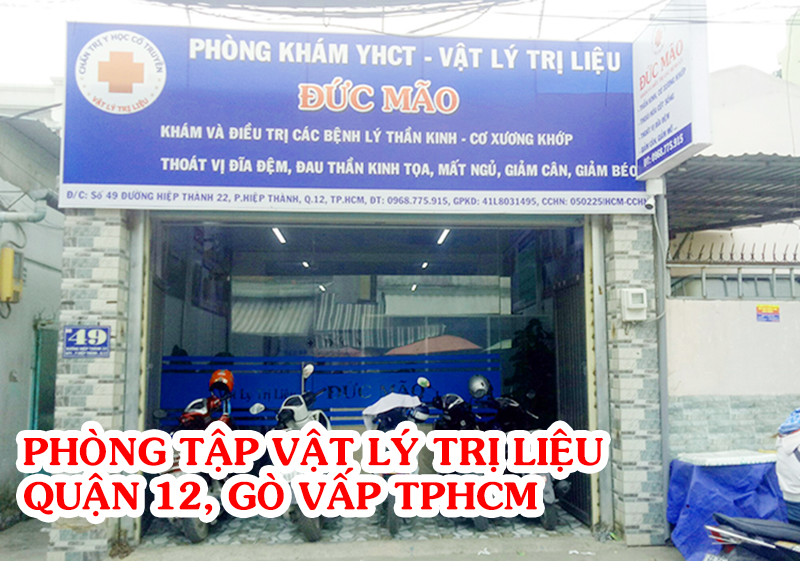 [Đánh Giá] Phòng Tập Lý Trị Liệu Ở quận 12, Gò Vấp tốt nhất TPHCM!!