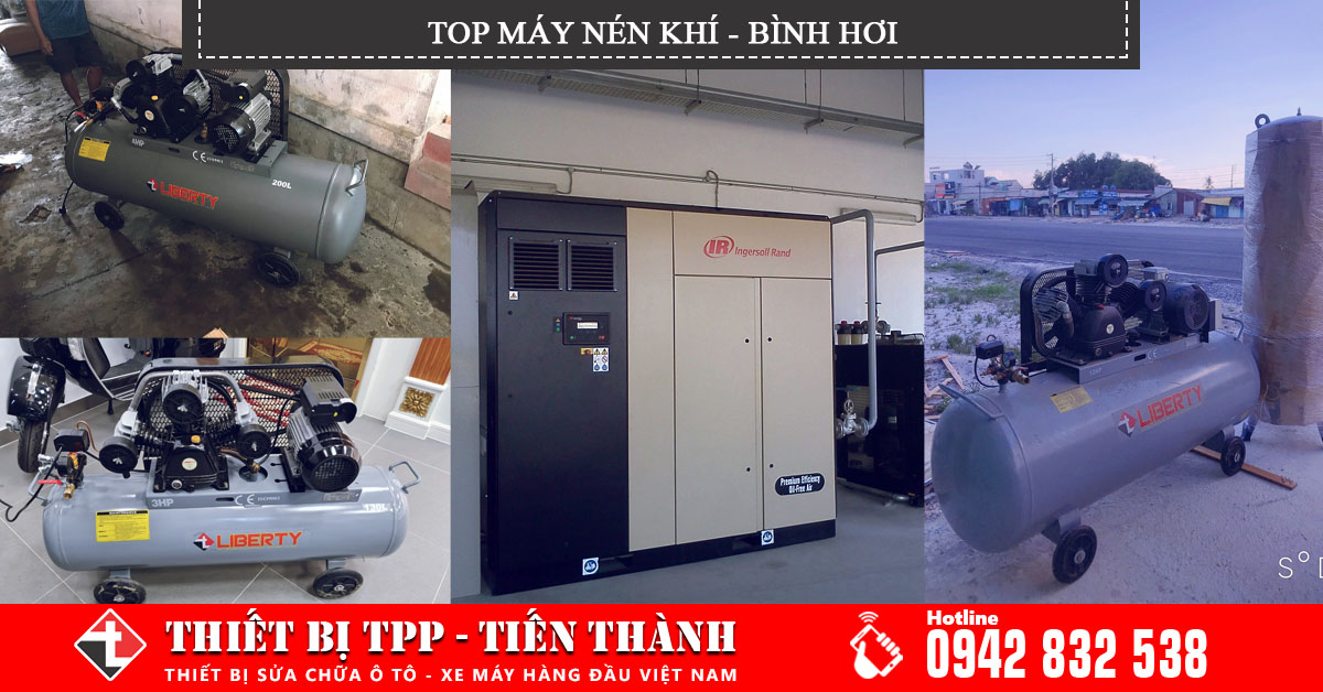 Top máy nén khí – bình hơi chính hãng giá rẻ được ưa chuộng nhất 2021