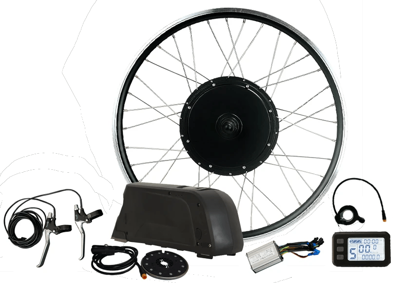 250W/1000W 48V Rear Drive eKit | 1000w e bike conversion kit | E-volt Cycles