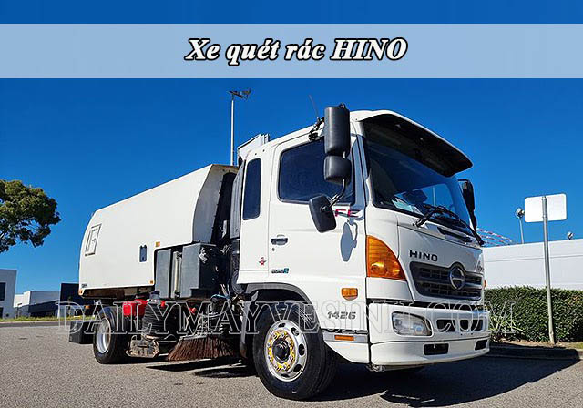 Xe quét rác Hino có tốt không? Đánh giá chất lượng xe quét rác Hino