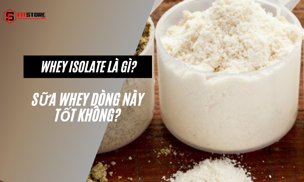 Whey Isolate là gì? Có thật sự giúp tăng cơ vượt trội không?