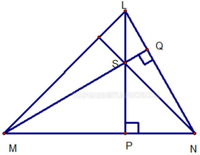 Trực tâm là gì? Tính chất trực tâm của tam giác là gì?