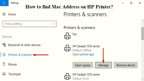 How to find Mac Address on HP Printer? | HP Customer Service