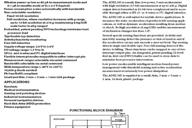 Hướng dẫn cách đọc datasheet