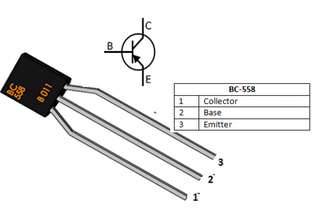 Tìm hiểu transistor BC558