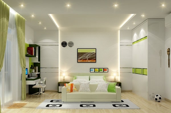 Cách lựa chọn công suất đèn led âm trần cho phòng ngủ đơn giản