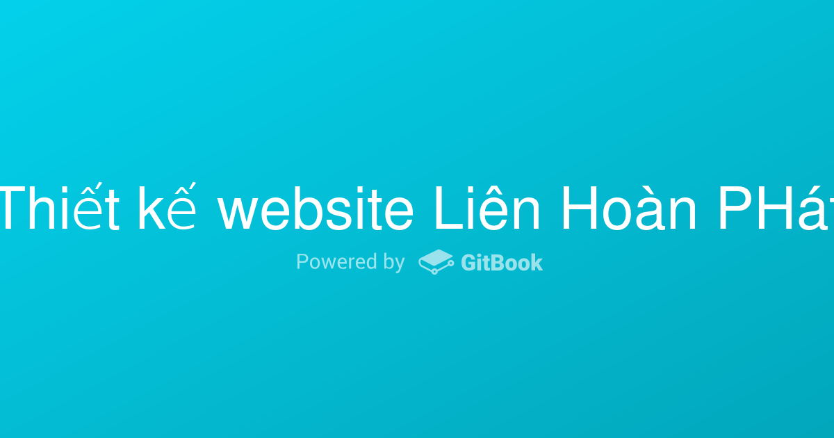 Initial page - Thiết kế website Liên Hoàn PHát