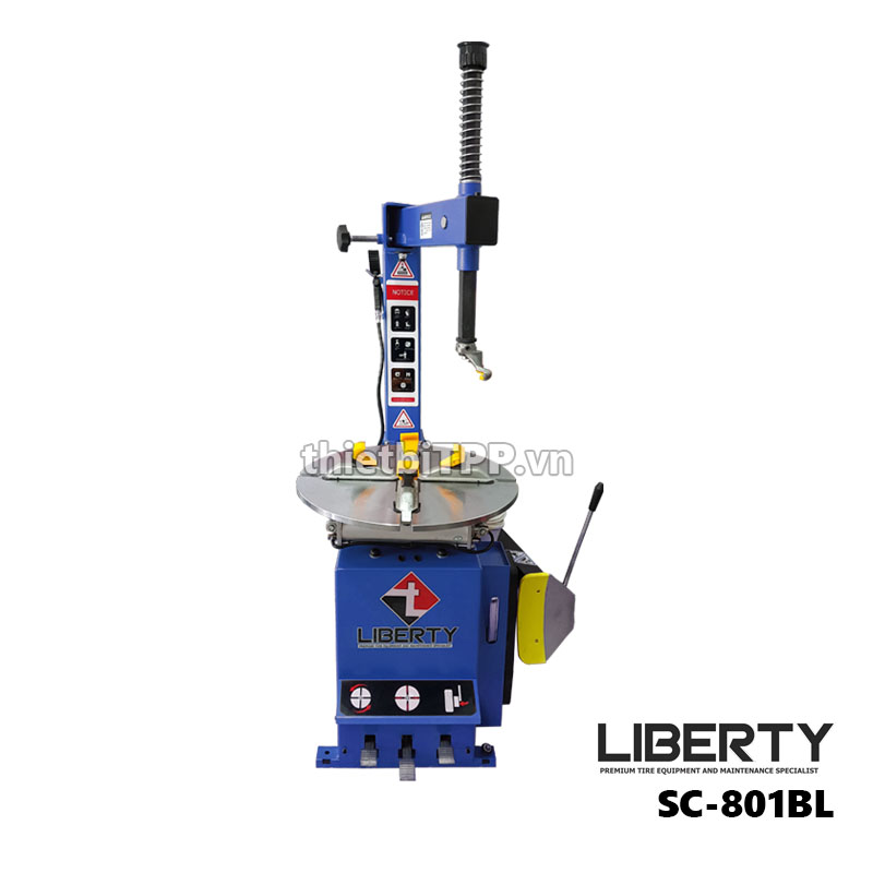 Máy ra vào lốp xe ga xe du lịch Liberty SC-801BL màu xanh | Thiết bị TPP