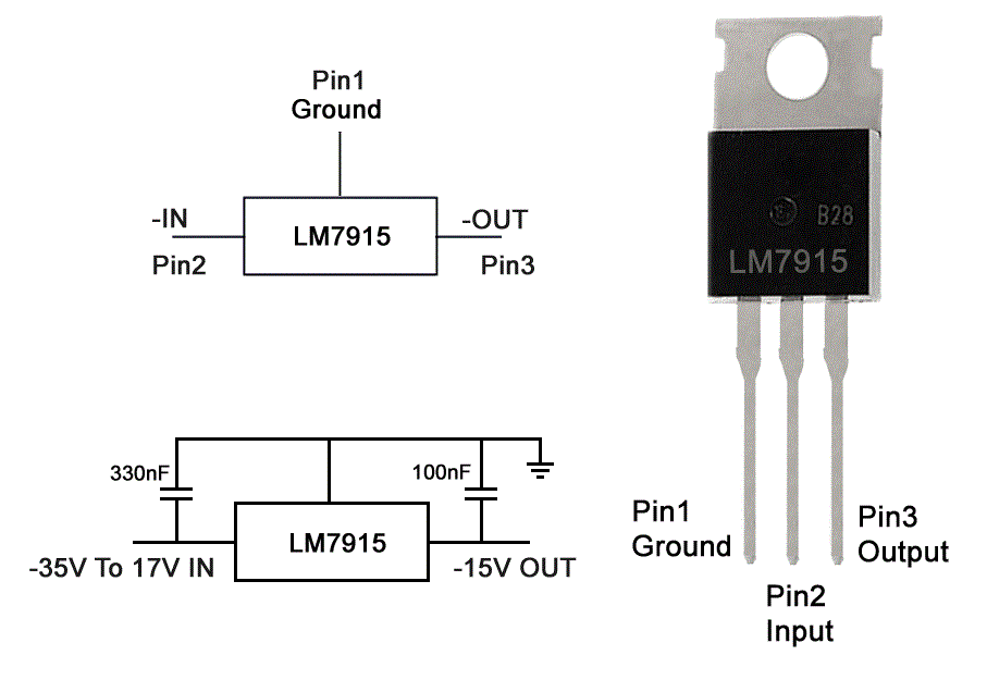 Tìm hiểu IC LM7915