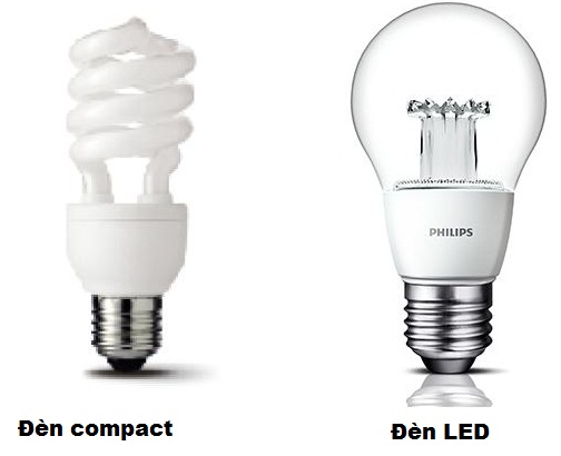 Đèn Led sẽ thay thế đèn compact và đèn sợi đốt