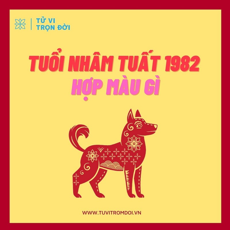 Tuổi Nhâm Tuất 1982 Hợp Màu Gì Và Kỵ Màu Gì Nhất -