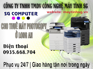 Cho thuê máy photocopy Toshiba - Ricoh ở Long An