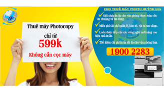 Cho thuê máy photocopy màu giá rẻ tại Bình Dương