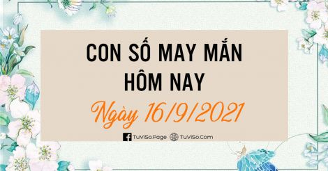 Con số may mắn hôm nay ngày 16/9/2021: 68 phát lộc