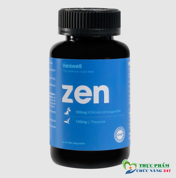 Viên uống tập trung, giảm căng thẳng NEOWELL ZEN Chính Hãng