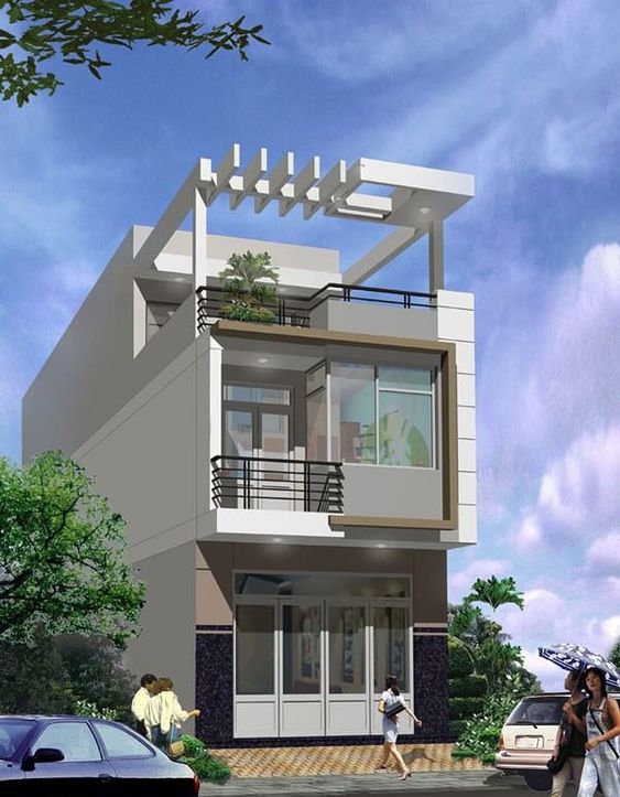 Chi phí xây nhà 1 trệt 1 lầu 1 sân thượng năm 2021 - Kiến Thiết Việt