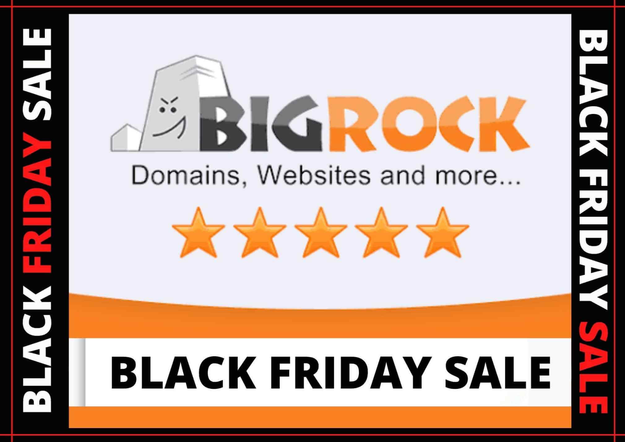BigRock Black Friday Sale 2021, Up to 80% Off on Web Hosting
