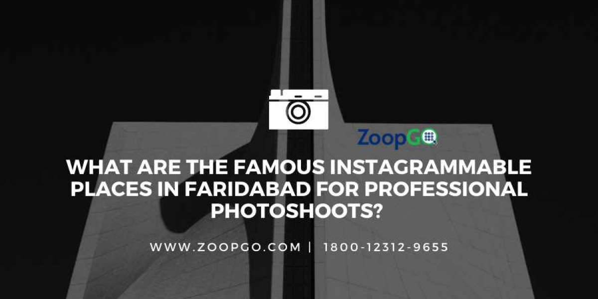 What are the famous instagrammable places in Faridabad for professional photoshoots?