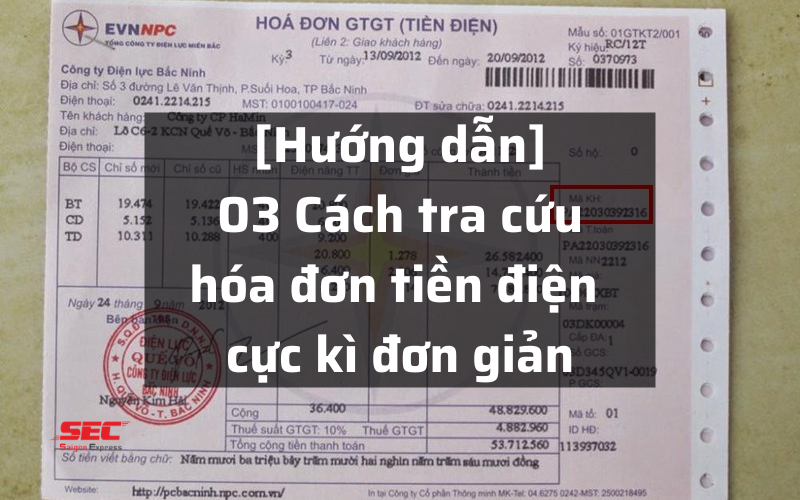 [3 cách] Tra Cứu Hoá Đơn Tiền Điện Online Nhanh Chóng Và Chính Xác Nhất