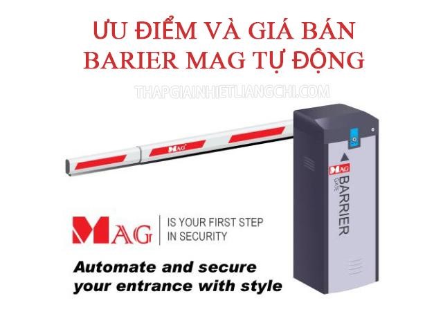 Ưu điểm và giá bán của barrier MAG tự động - Tháp giải nhiệt LiangChi