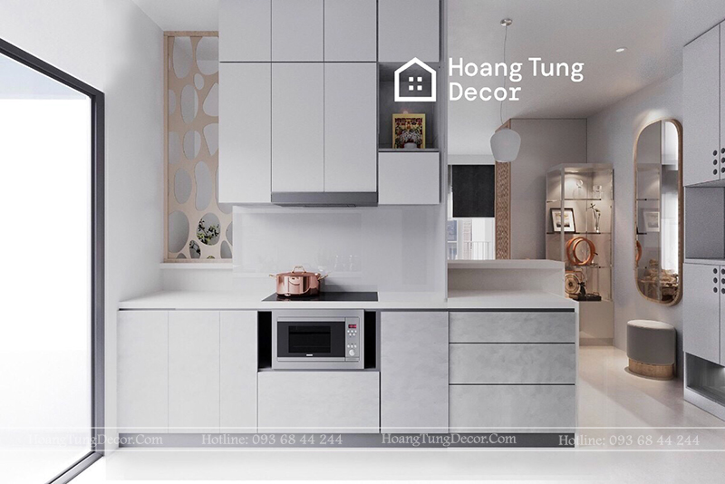 Tủ bếp gỗ công nghiệp – sự lựa chọn hoàn hảo cho căn bếp hiện đại