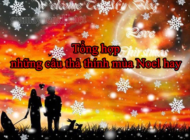 Thả thính Noel "đỉnh của chóp, chất ngất, ngọt như đường"