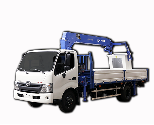 Xe Tải Cẩu Hino XZU720 Gắn Cẩu Nâng Tadano 3 Tấn - Ô tô Long Trường