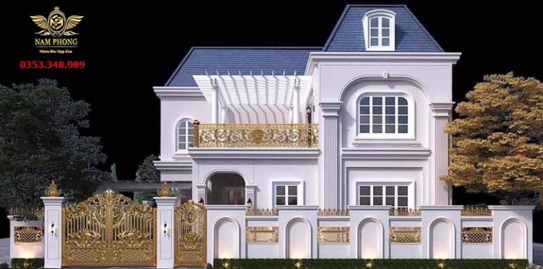 Cổng, cửa, cầu thang, lan can nhôm đúc Đồng Tháp uy tín, chất lượng