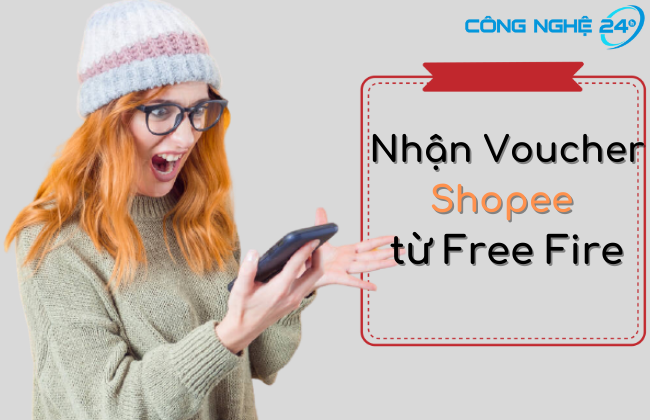 15/12 – 29/12 Free Fire tặng voucher Shopee KHỦNG cho tài khoản mới