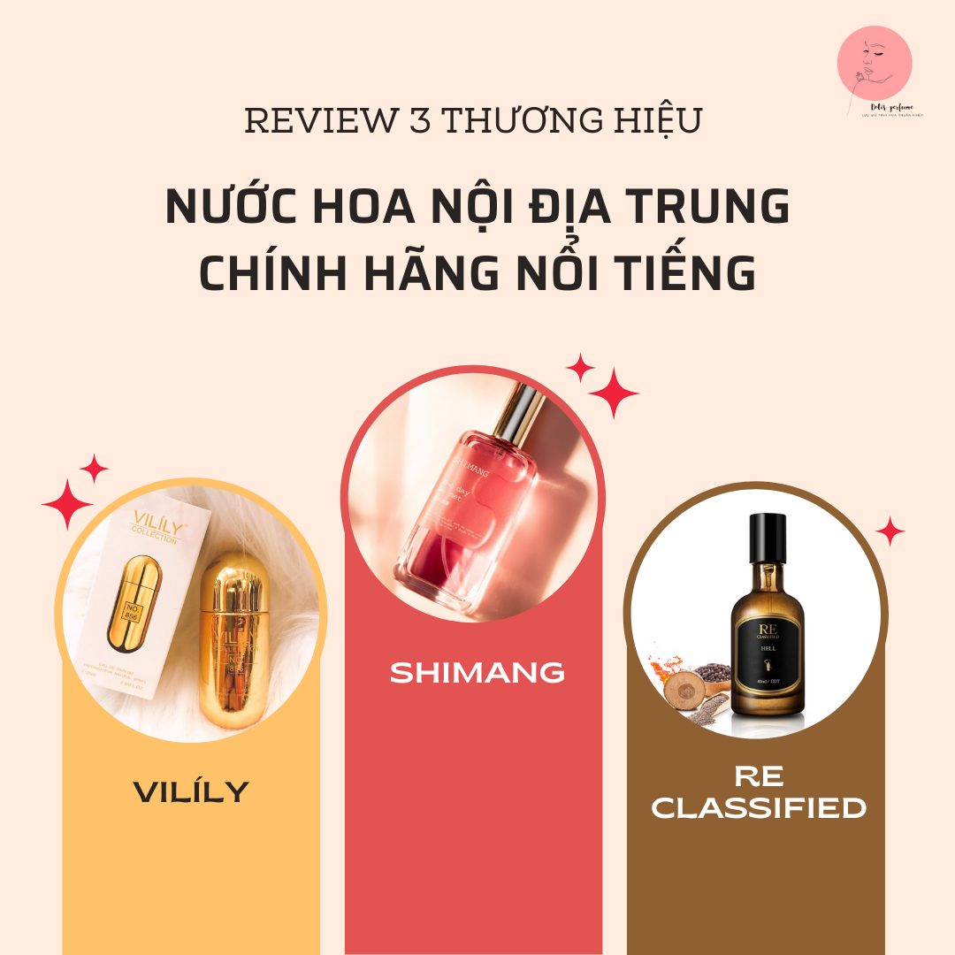 Review 3 thương hiệu nước hoa nội địa Trung chính hãng nổi tiếng - Dolis Perfume