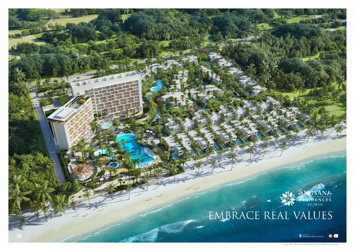Dự án biệt thự Angsana Residences Hồ Tràm [Ưu đãi T12/2021]