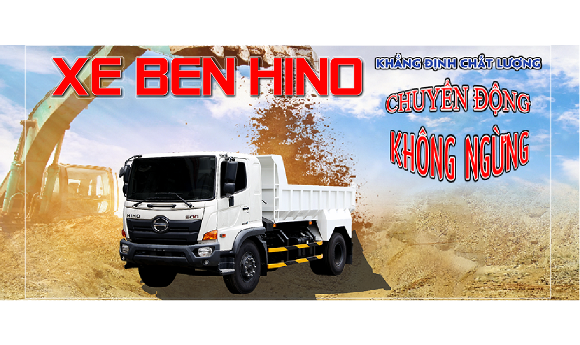 Xe Ben Hino - Đại Lý Chính Hãng, Giá CỰC Tốt, Hỗ Trợ Vay Trả Góp