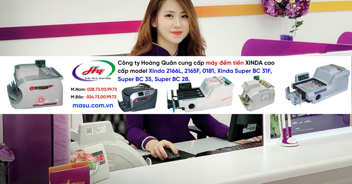 Máy đếm tiền Xinda cao cấp giá rẻ - Hashnode