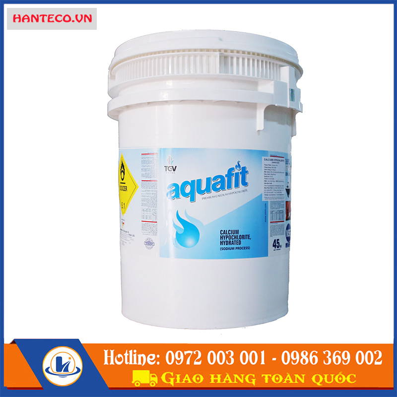 CHLORINE AQUAFIT ẤN ĐỘ [Ca(ClO)2 70%] Độ ổn định cao | Giá tốt