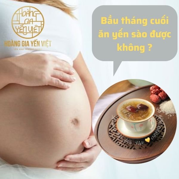 Bầu 3 tháng cuối ăn tổ yến được không?