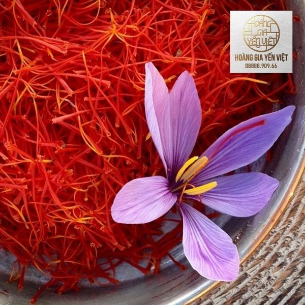 Cách chưng yến saffron nhụy hoa nghệ tây "thực phẩm vàng"