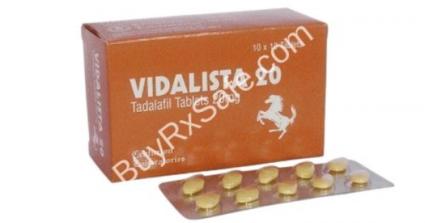 Vidalista (Tadalafil) 20mg online: Reviews, Side effects & Price