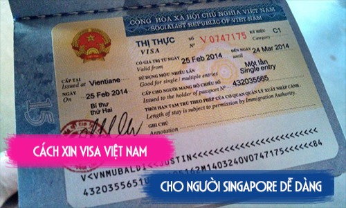Cách xin visa Việt nam cho người Singapore dễ dàng nhất - Visatop