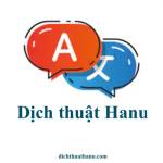 Dịch thuật Hanu