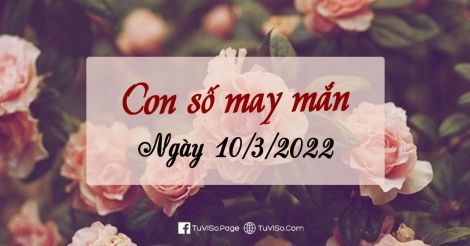 Con số may mắn hôm nay ngày 10/3/2022: Quần long hội tụ