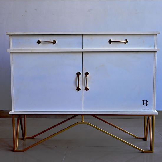 Buy Ran Modern Sideboard White Online in India | The Home Dekor